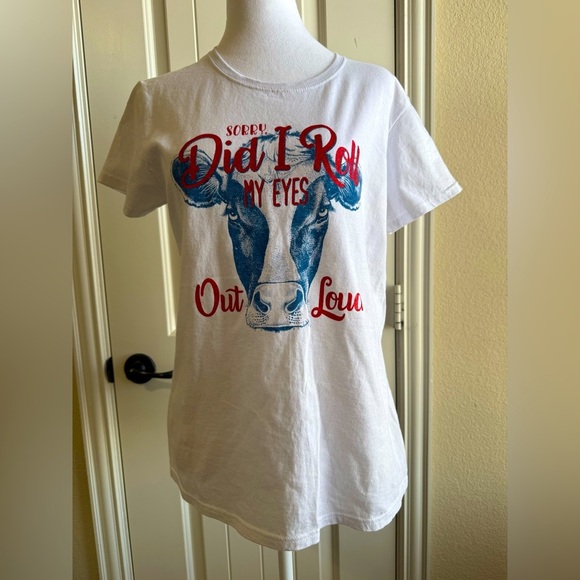 Funny Graphic cow t shirt - Picture 1 of 3